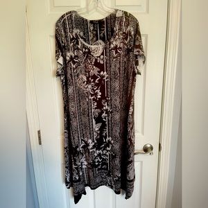 Style & Co. silky & awesome summer dress, size 2x